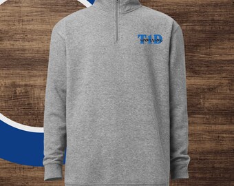 Embroidered T1D Warrior Quarter Zip