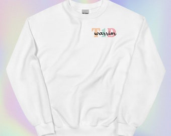 Colorful T1D Warrior  Sweatshirt