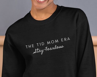 Embroidered T1D Mom Era Sweatshirt
