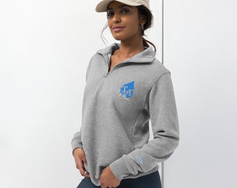 Embroidered T1D Mom Quarter Zip