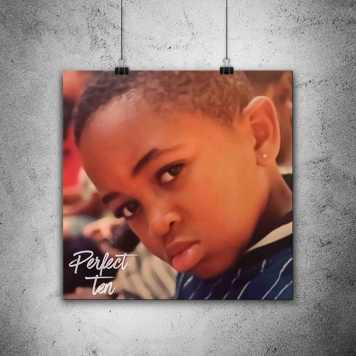 Mustard Perfect Ten Poster printed on semiglossi paper Etsy