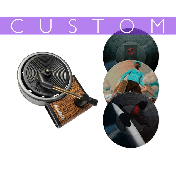 Record Player Air Freshener Etsy