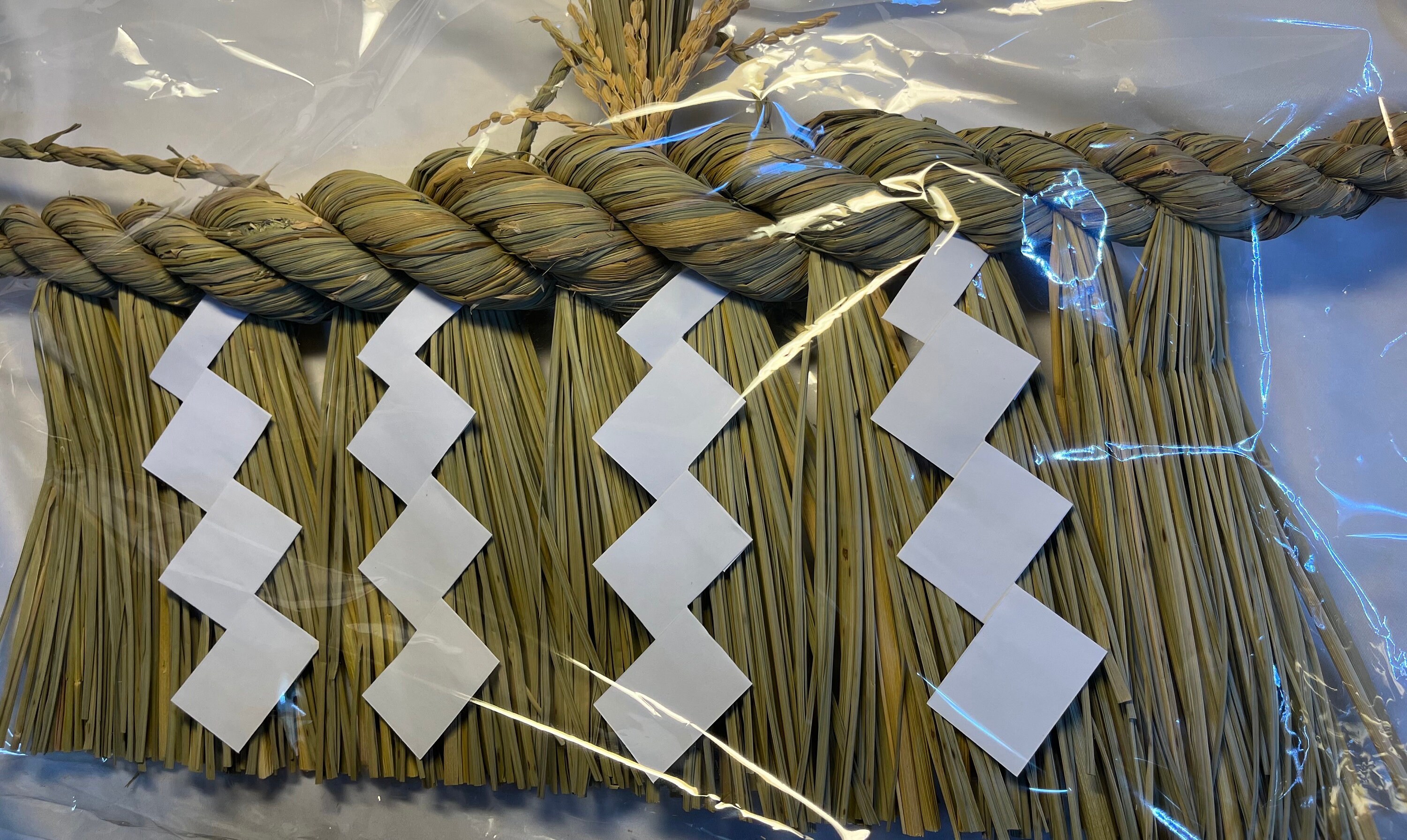Shimenawa 60cm/23.6inch Japan Shrine Handmade Separating a