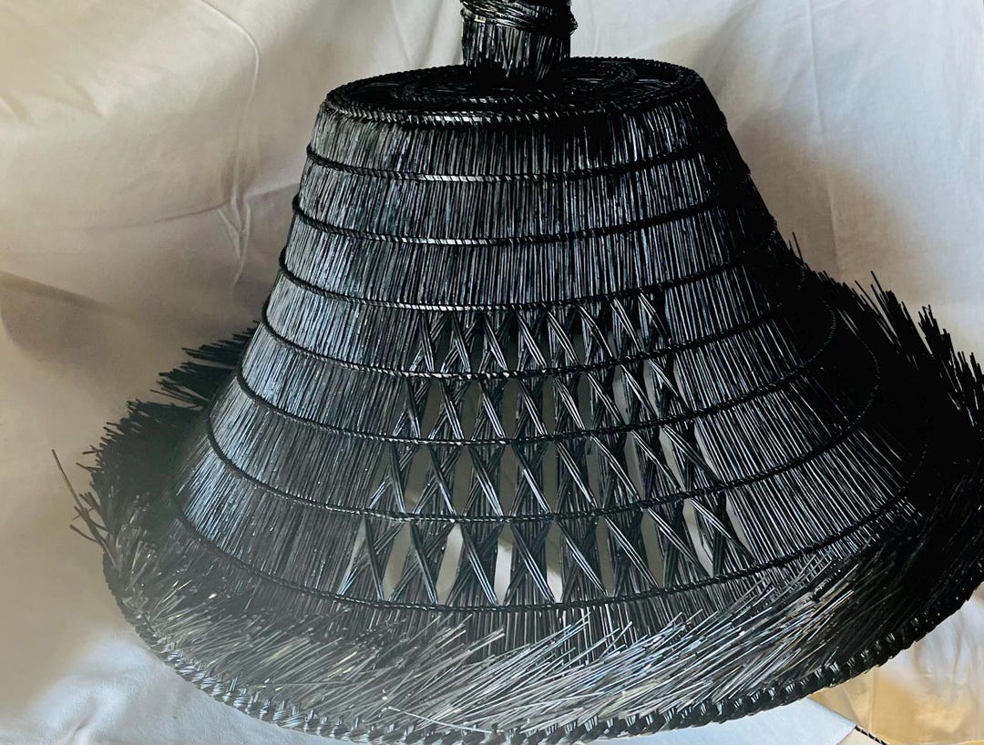 美品 KASA Hat Black ハット 帽子 カサハット il_1080xN.7680978434_13o9.jpg