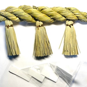 Shimenawa 60cm/Japan shrine handmade separating a holy place from other unclean places sanja