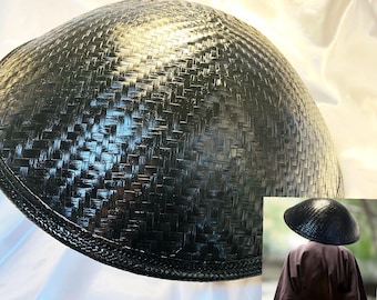 武士の浪人笠 浪人帽子 伝統的な江戸スタイルの竹帽子 手作り - Etsy 日本