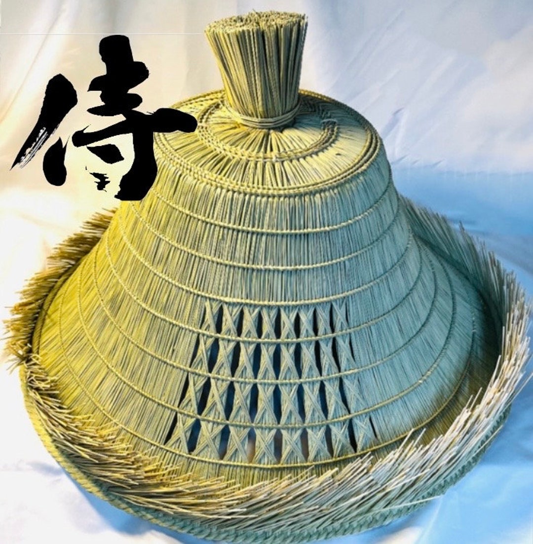 Samurai Cappello Cappello Paglia Giapponese Cappello Da