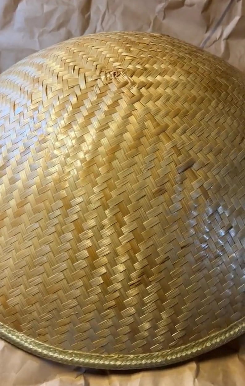 Japanese Samurai Kasa Hat – Handmade Bamboo Traditional Japanese Hat ...