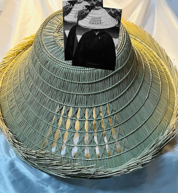 Ronin Kasa Samurai Hat – Handmade Traditional Japanese Bamboo