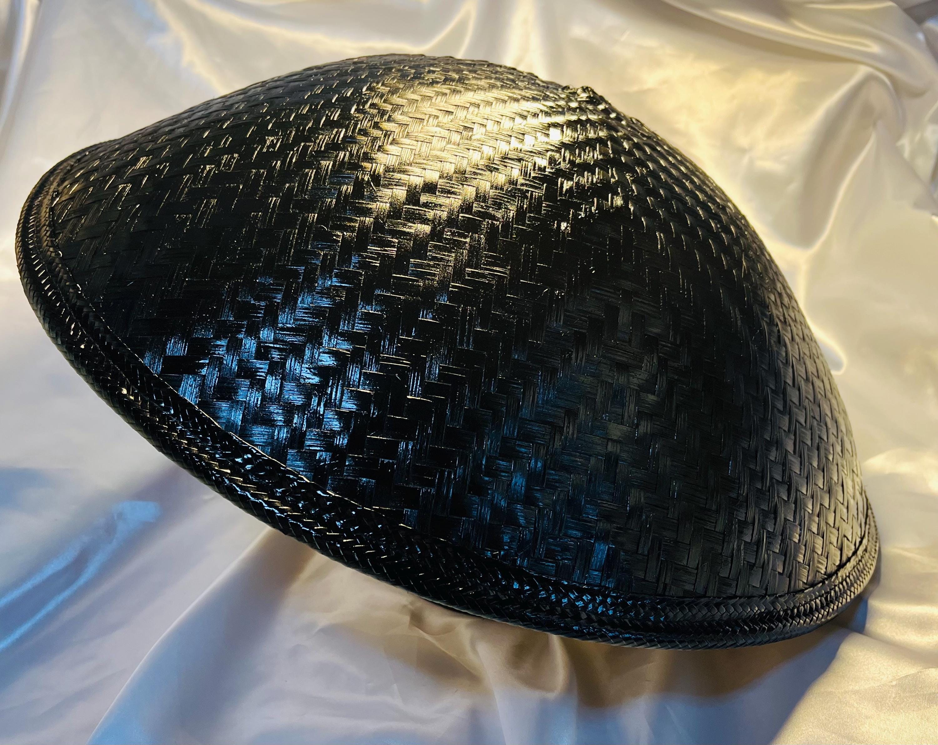 Chapeau Samouraï Ninja En Bambou Et Paille Noire – Cosplay, Pêche, Déguisement – Design Authentique & Confortable