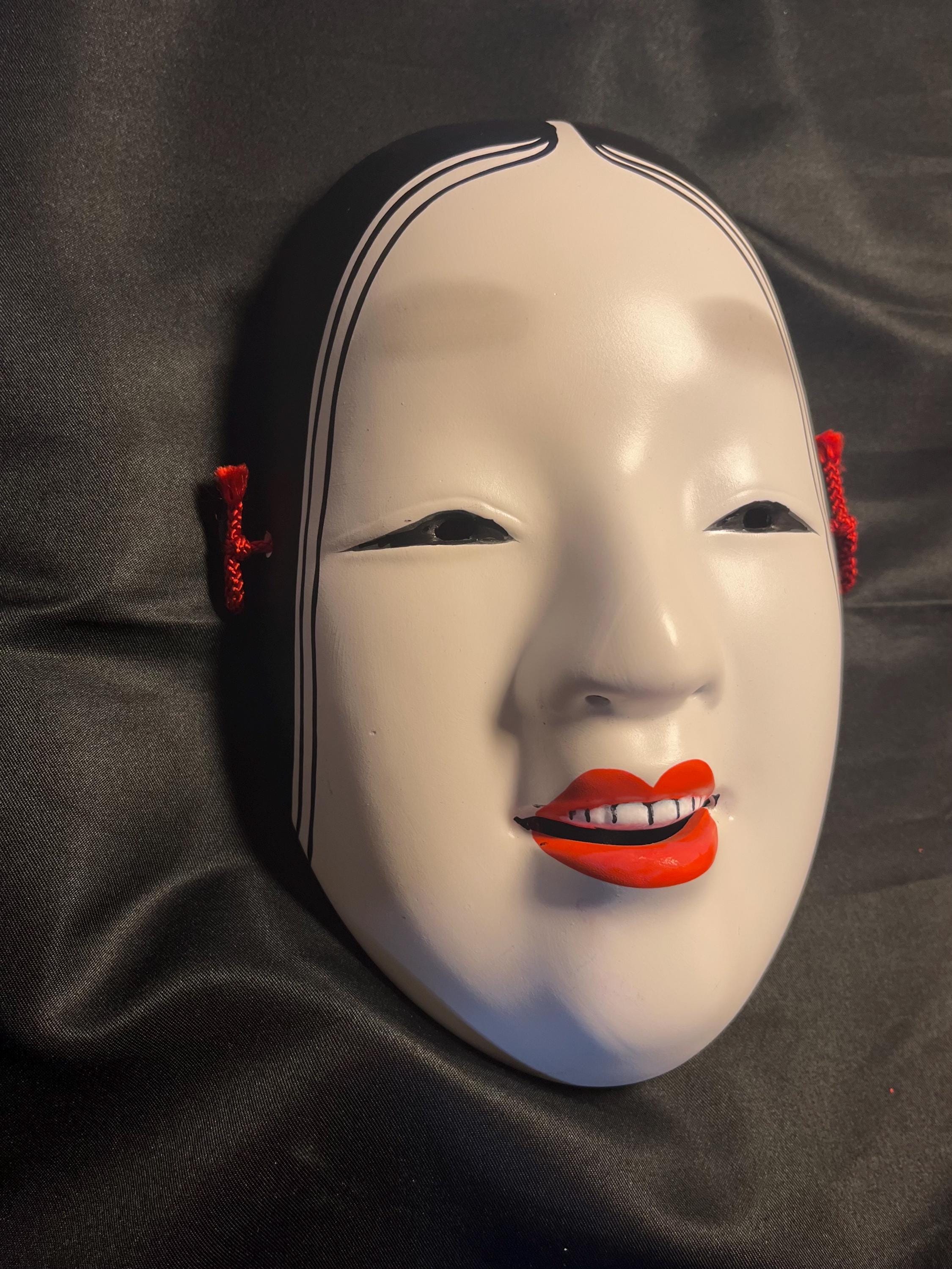 伝統的な能面 木製マスク Ko omote noh mask - Etsy 日本