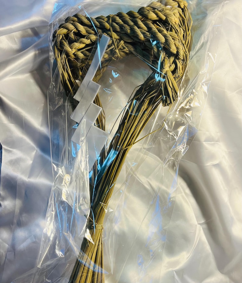 Japanese Shimenawa Sacred Rope for Groundbreaking Ceremonies 141inches ...