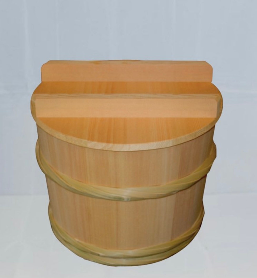 Japanese Pickles Tub Wooden HINOKI Handmade Japanese Pickles Maker7l Etsy