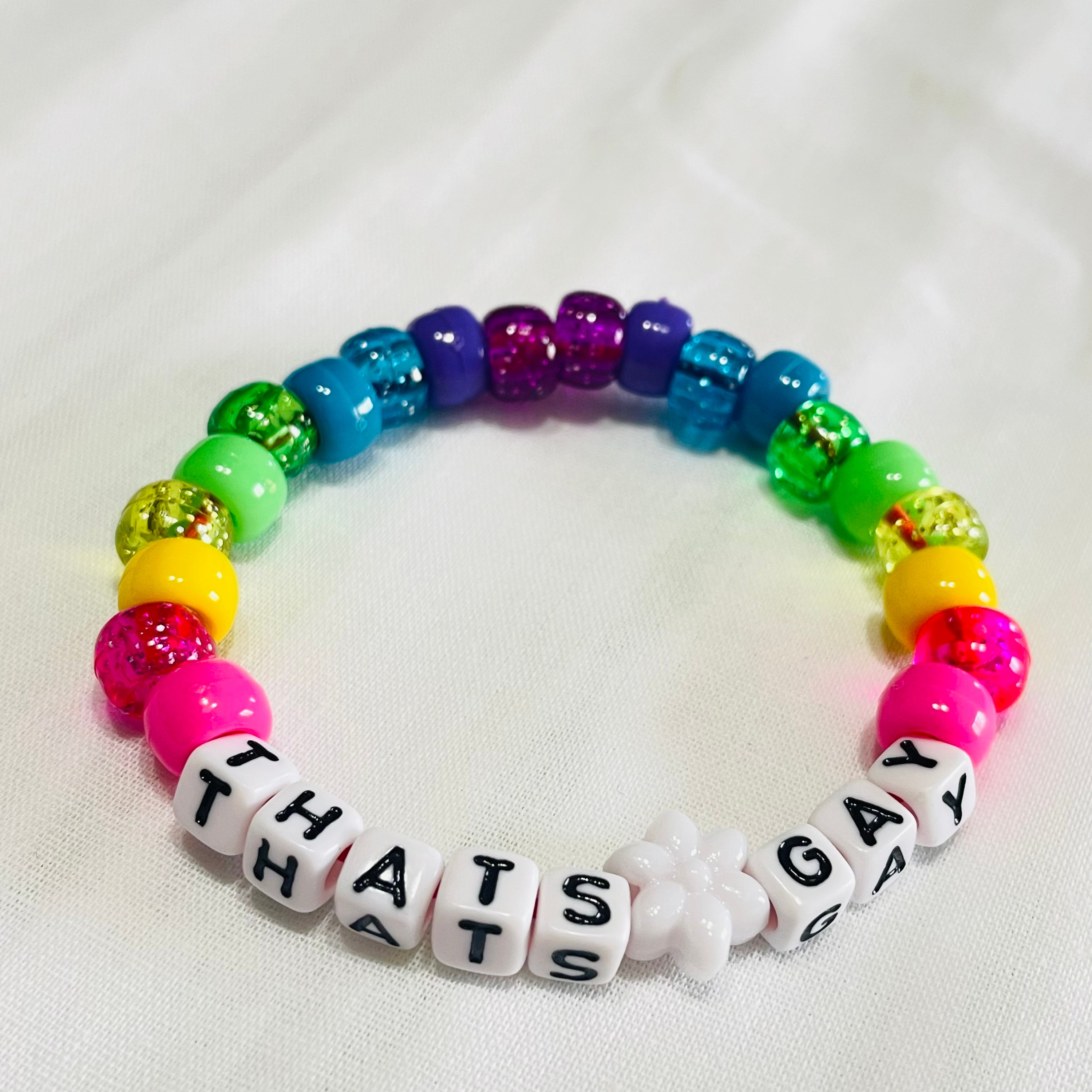 Queer pony bracelets queer jewelry lgbtq jewelry pony bead Etsy