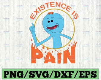 photo Mr Meeseeks Meme Existence Is Pain etsy