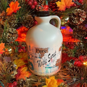 1 halbe Gallone von reinem Pennsylvania Maple Sirup Grade A