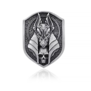 Egypt Anibus Ring, Egyptian Ring, Unique Silver Ring, Modern Silver Ring, Sterling Silver Ring, Anubis Ring, Mythology Men Gift Ring