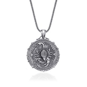 Scorpio Handmade Sterling Silver Necklace, Astrology Pendant, Scorpion Birthday Gift, Horoscope Necklace, Gift Pendant, Scorpio Zodiac Gift