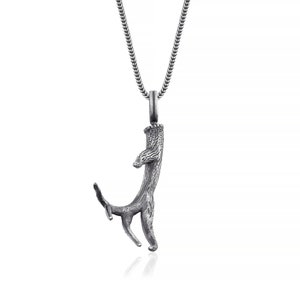 Deer Antler Pendant Necklace, Woodland Forest Animal Jewelry, Hunting Gift for Her or Him, Unisex Gift Necklace, Animal Lover Gift