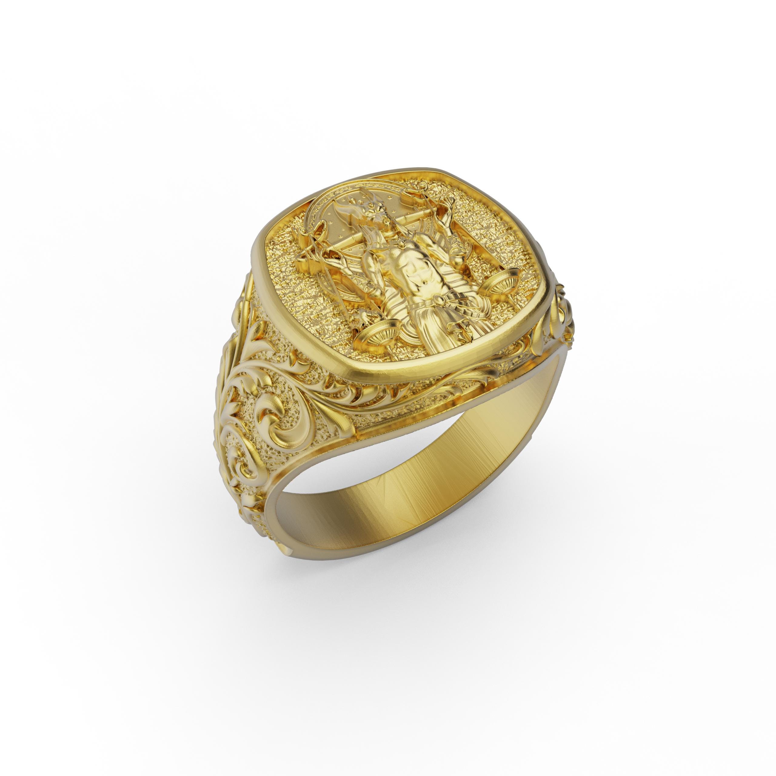 Anillos sello Anubis