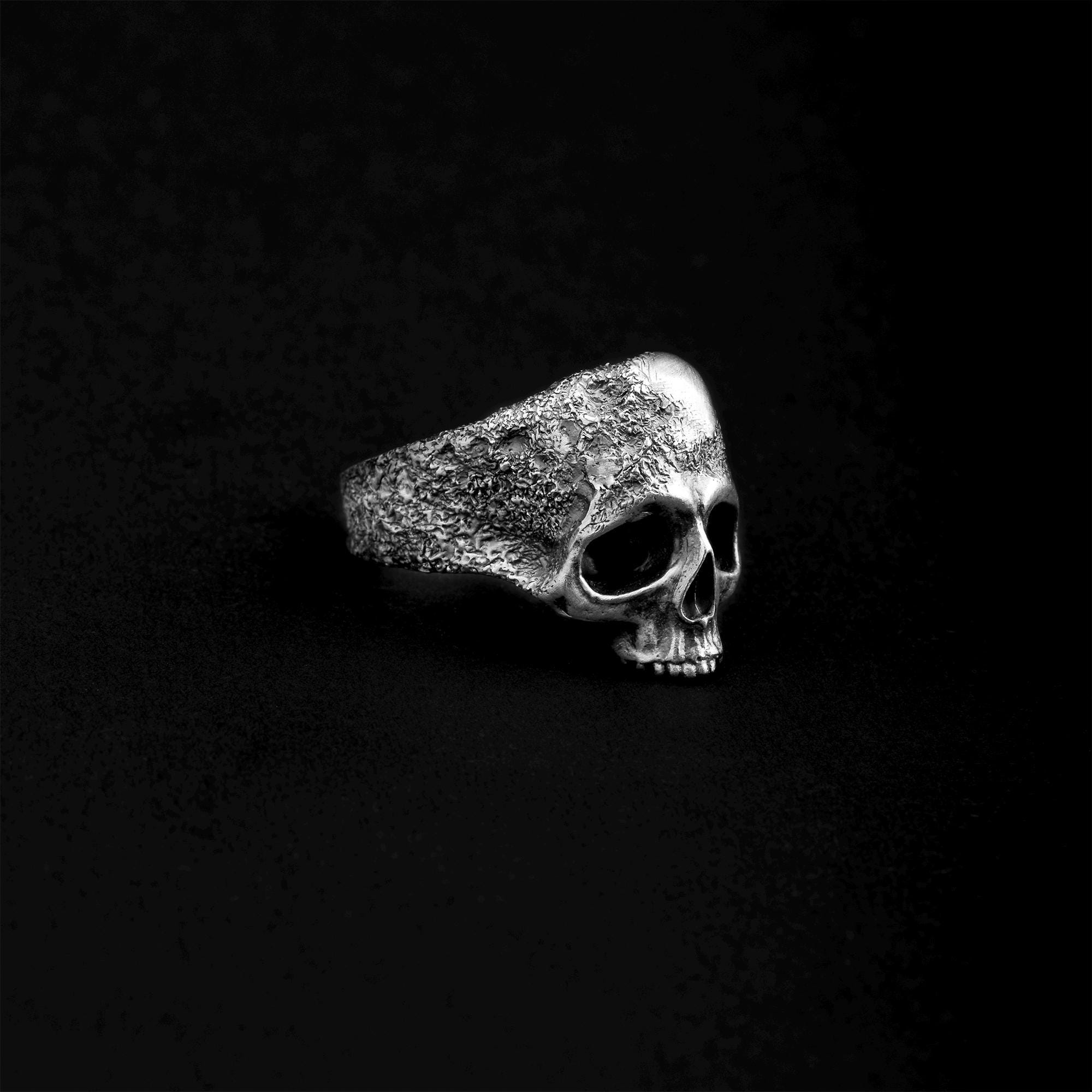 Jawless Ghost Vintage Ring, Ghost Ring, Skull Jewelry, Ghost Halloween ...