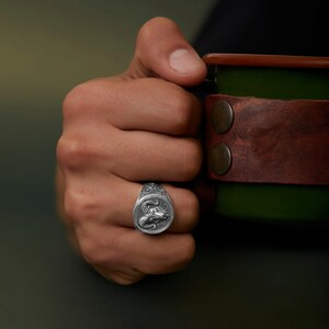 Aries Ram Head Ring, Aries Mens Ring, Aries Silver Ring, Boho Ring, Handmade Men Ring, Polished Men Ring, Animal Ring, Animal Jewelry Aries Mens Ring Aries Silver Ring Boho Ring Handmade Men Ring Polished Men Ring Animal Ring Animal Jewelry Animal He