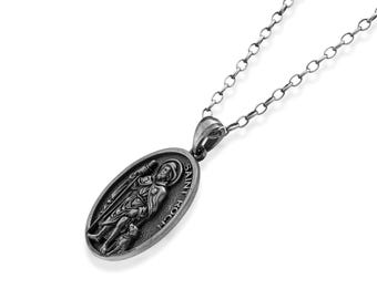 Saint Roch Healing and Loyalty Necklace