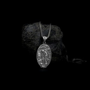 Life and Death Double Sided Necklace, Handmade Jewelry, Handmade Silver Gift, Life And Death, 925k Silver Pendant, Handmade Pendant Handmade Jewelry Handmade Silver Gift Life And Death 925k Silver Pendant skull necklace gothic pendant angel necklace