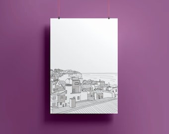 Burgau, Portugal | Boa Vista A4/A5 afdrukken