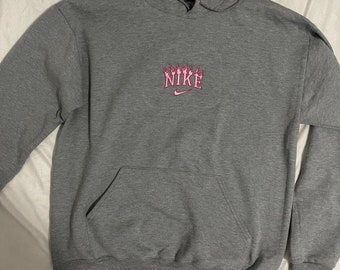 flame nike sweatshirt