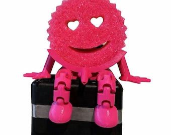 Scrub Diddy pinkelt Schwammhalter für Scrub Daddy - 3D gedruckt - Muttertagsgeschenkideen