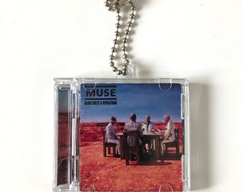 Personalisierter Musik-Schlüsselbund mit Musik-Anhängern, Musik-Schlüsselanhänger, Mini-Album - Geschenkidee für Sie und Ihn