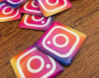 Instagram NFC Tag Aufkleber - Teilen Sie Ihr Instagram ganz einfach - Eine E-Visitenkarte