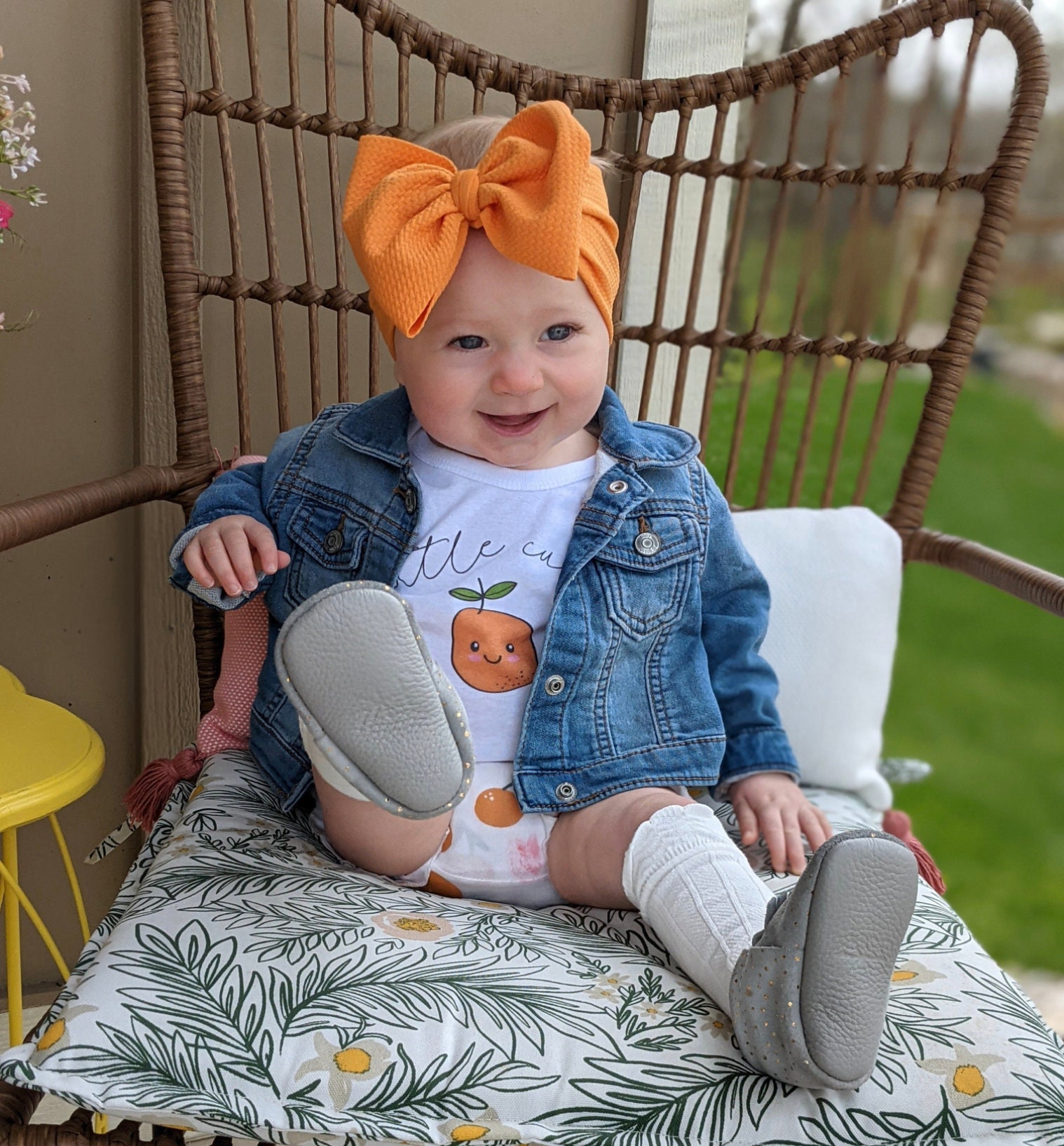 Little Cutie Baby Onesie® Cute Little Orange Onesie® Etsy