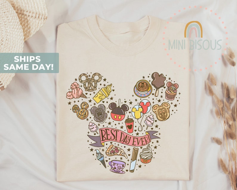 Best Day Ever Shirt, Mouse Park Snacks shirts, Women Unisex Park shirt, Park Trip Adult, Snacks Shirt Tee 