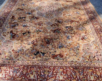 Karastan Hunt scene #723 10'x14' wool rug