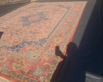 Karastan 736 Medallion Serapi  10x14  excellent condition