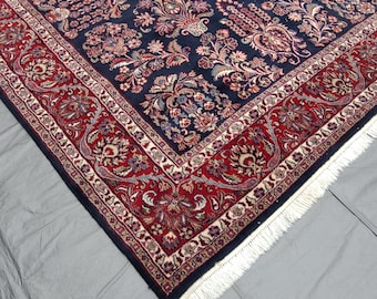 Sarouk style rug Washed no stains or odors 8x10