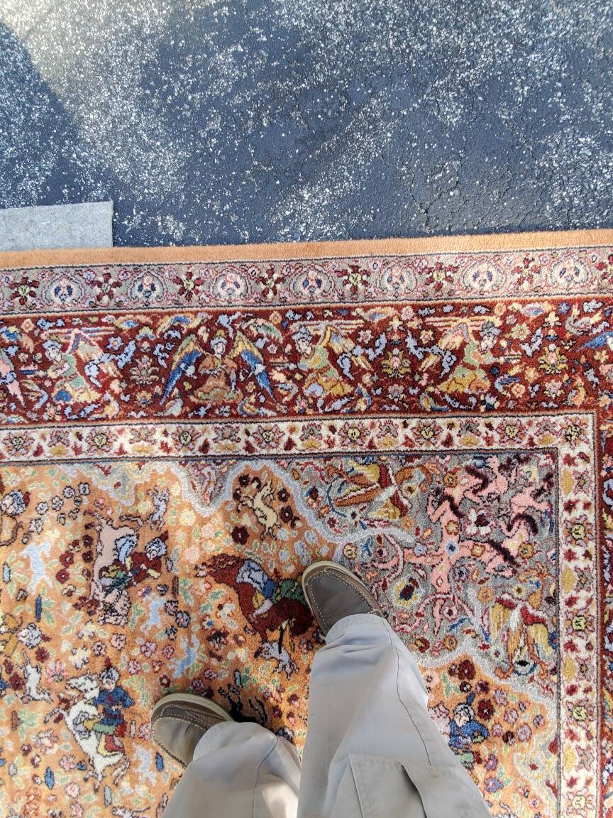 Karastan Hunt Scene 723 10'x14' Wool Rug Etsy