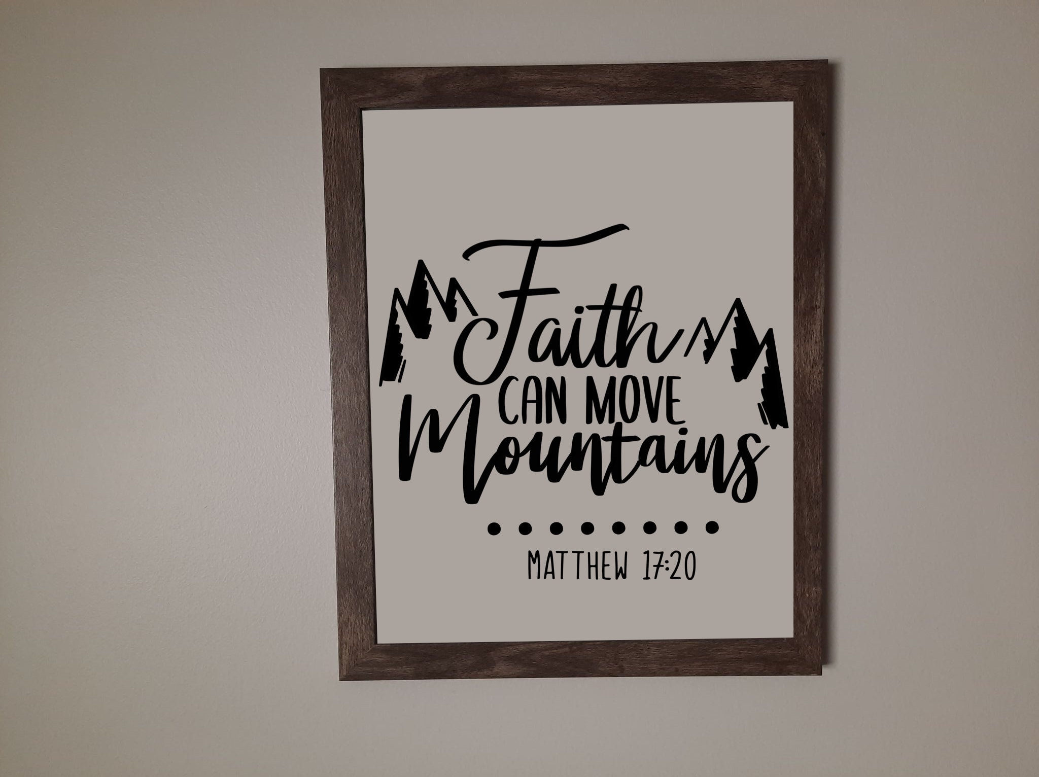 Christian Inspirational Wall Hanging Etsy