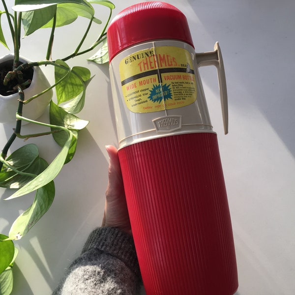 Thermos With Handle Etsy