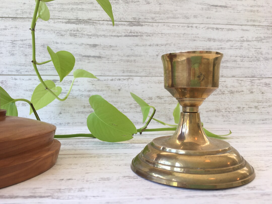 Solid Brass Gatco Candlestick Holder for Dual Candle Sizes Etsy