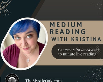 Gemiddeld lezen: contact maken met dierbaren en gidsen |  Livesessie van 30 minuten