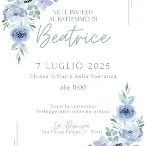 Invito Digitale Comunione tema calcio