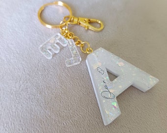 Personalized keychain, special gift for Mother's Day, gift for mom, gift for grandma, handmade gift