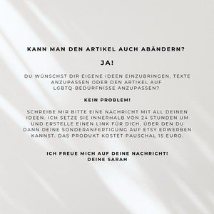 Gästebuchkarten Hochzeit, DIY-Gästebuch zur Hochzeit, Boho braun beige, Coffee Hochzeit, Selbstdruck PDF, Zuhause selbst ausdrucken, express Bild 7