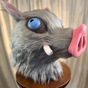 Inosuke Style Boar Mask - Version 2.0