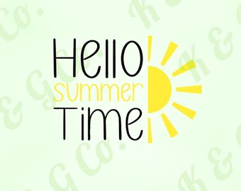 Download Summer Time Svg Etsy