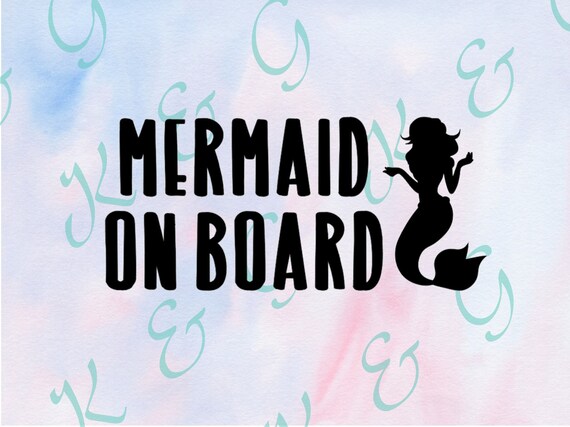 Free Free 179 Baby Mermaid On Board Svg SVG PNG EPS DXF File