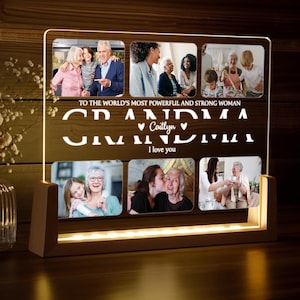 Personalized Gift for Grandma - Sentimental Gifts for Grandma - Grandma Birthday Day Gift - Gift for Grandma - Grandma Gift from Grandkid